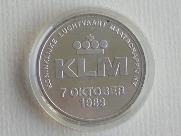 KLM航空70年纪念章 -（3777）